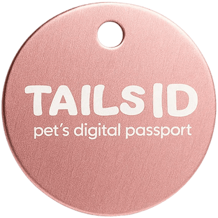 Bubble Trouble QR pet tag