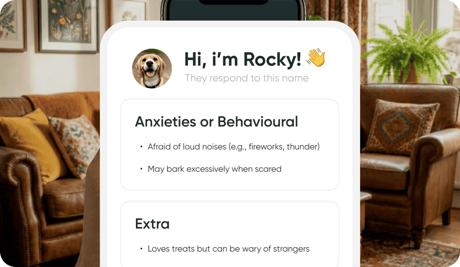 Pet profile
