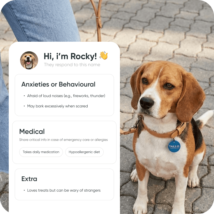 Store medical info